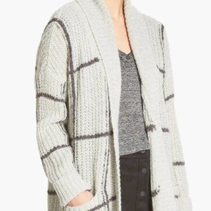 Leith Open Front Long Cardigan
